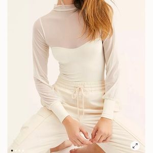 Free people light up layering top